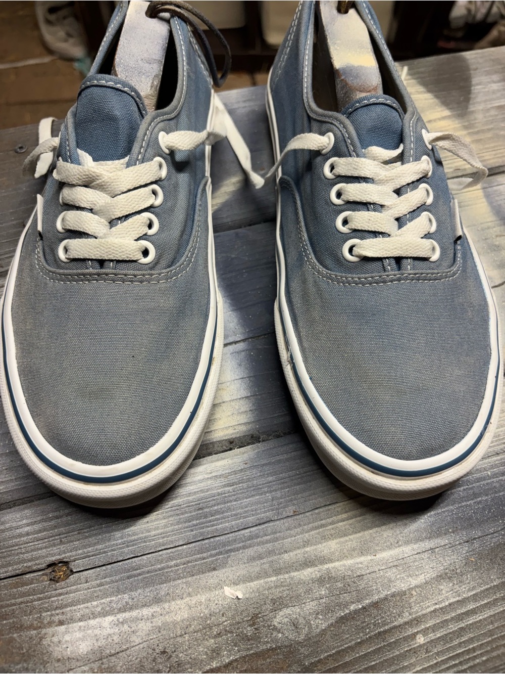 Blue Vans sneakers #skateboarding #classic size men 11